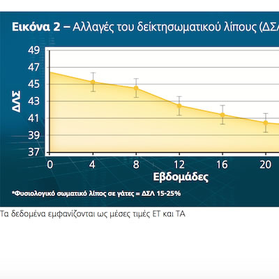  Έκθεση κλινικής τεκμηρίωσης για Διαχείριση Βάρους της γάτας